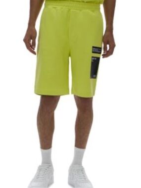 NWT $220 HELMUT LANG Sweatshirt Fleece Shorts